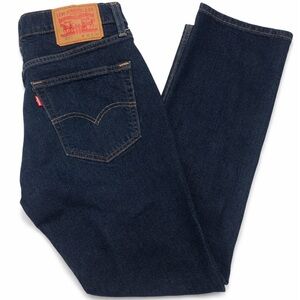Levi’s 511 Slim Fit Men’s Jeans 32x30 Dark Wash Water<Less Denim